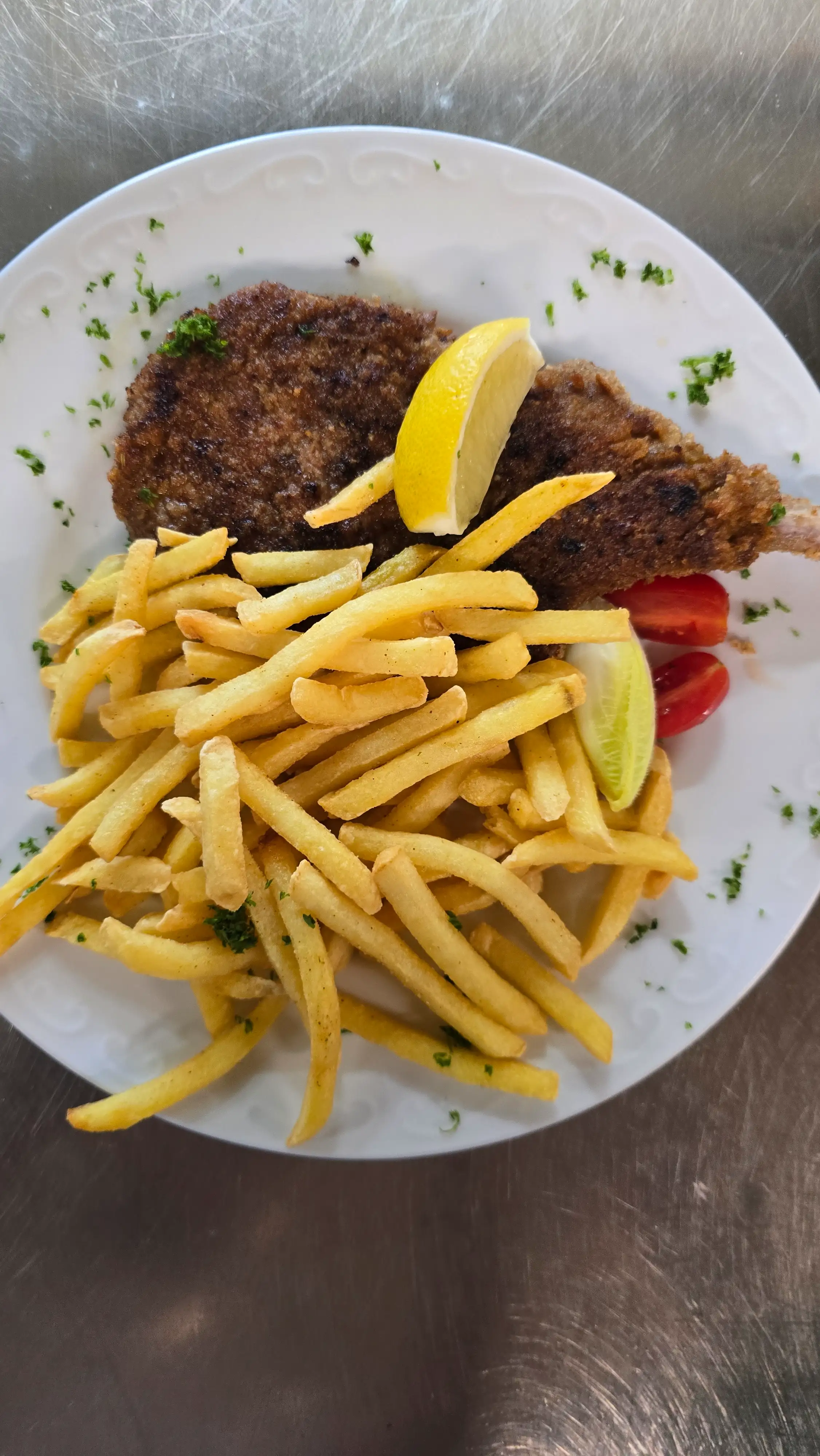 Kalbs-Crispy Golden - Knusprig-goldene Zubereitung