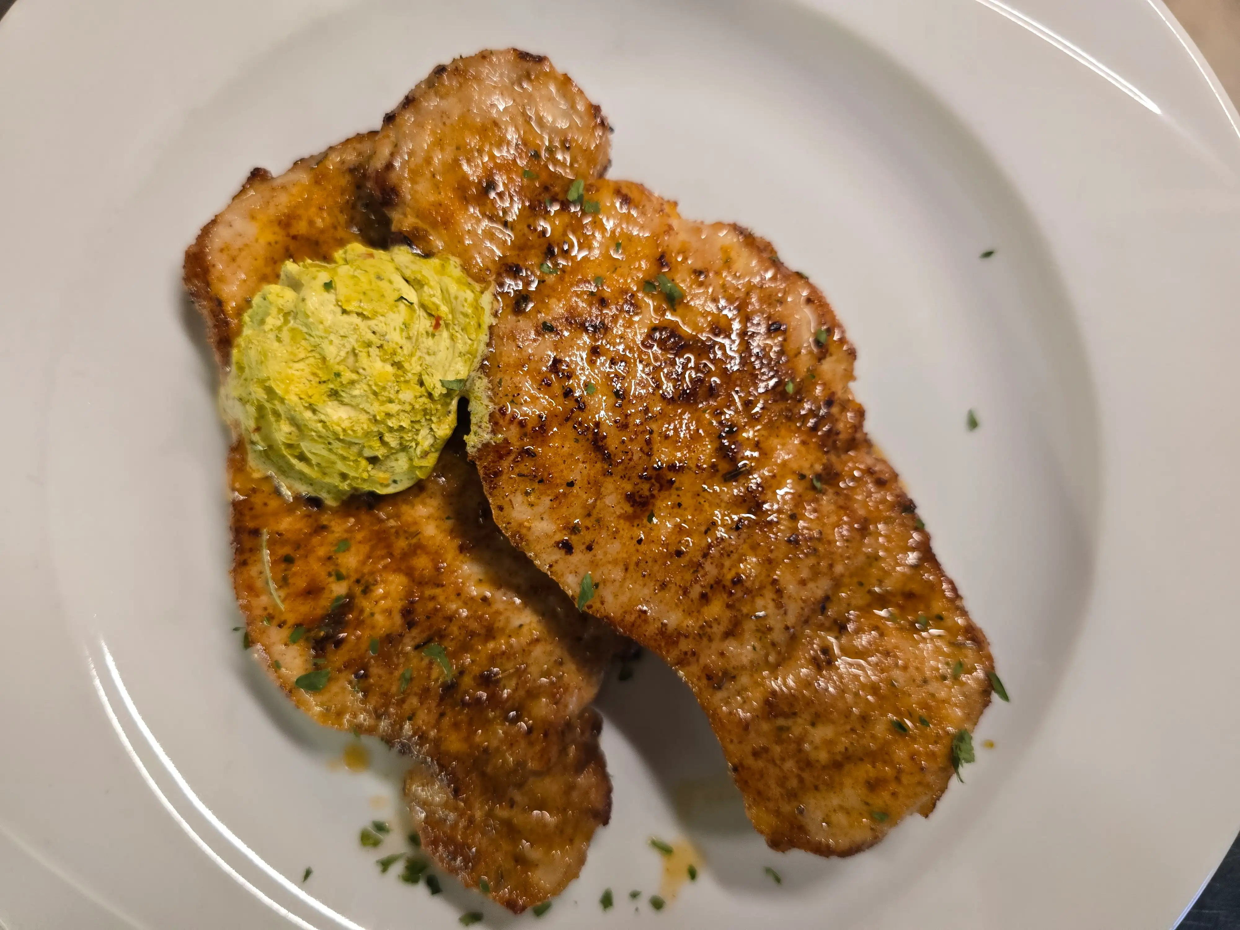 Schweins-Heißer Teller - Frisch serviert
